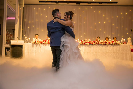 Wedding Dry Ice hire Sydney