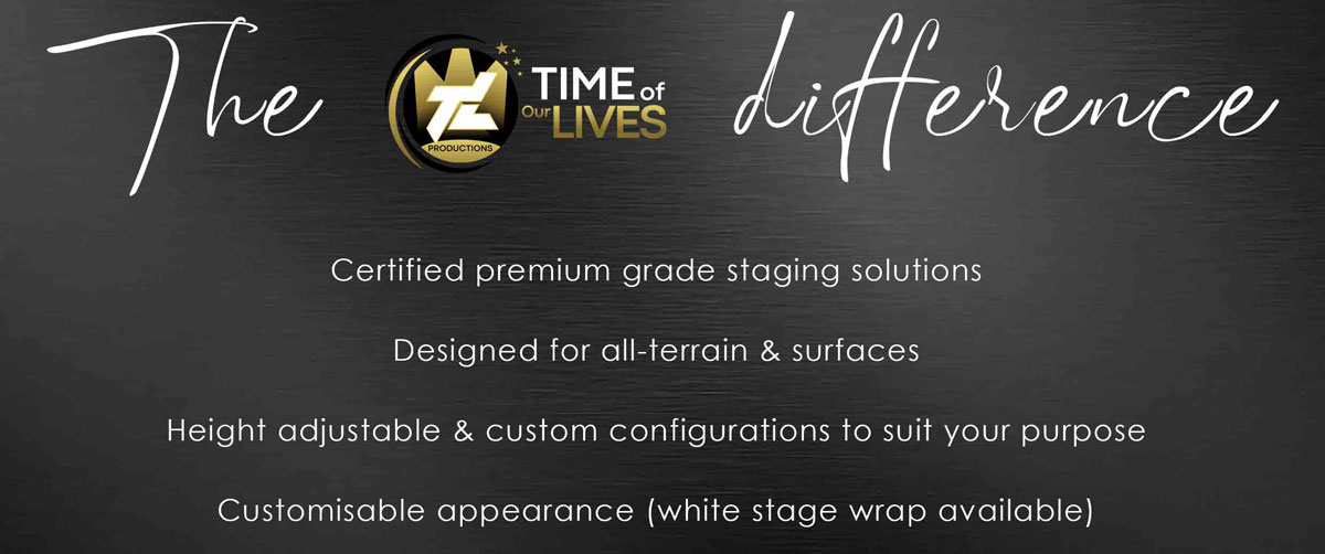 Certified premium grade staging solutions